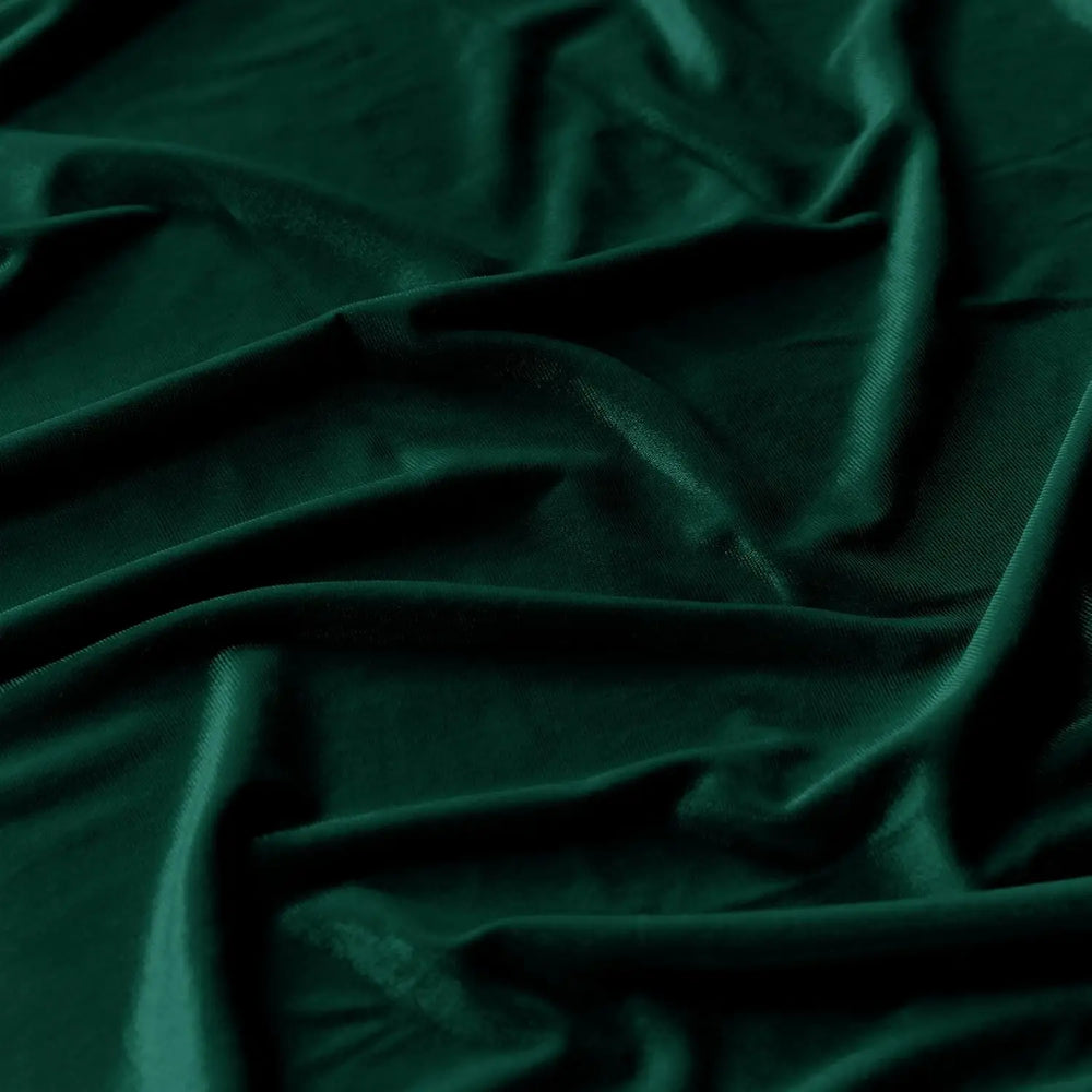 Green Velvet Christmas Tablecloth, Rectangular Holiday Table Cover for Dining Table and Parties, Four Sizes