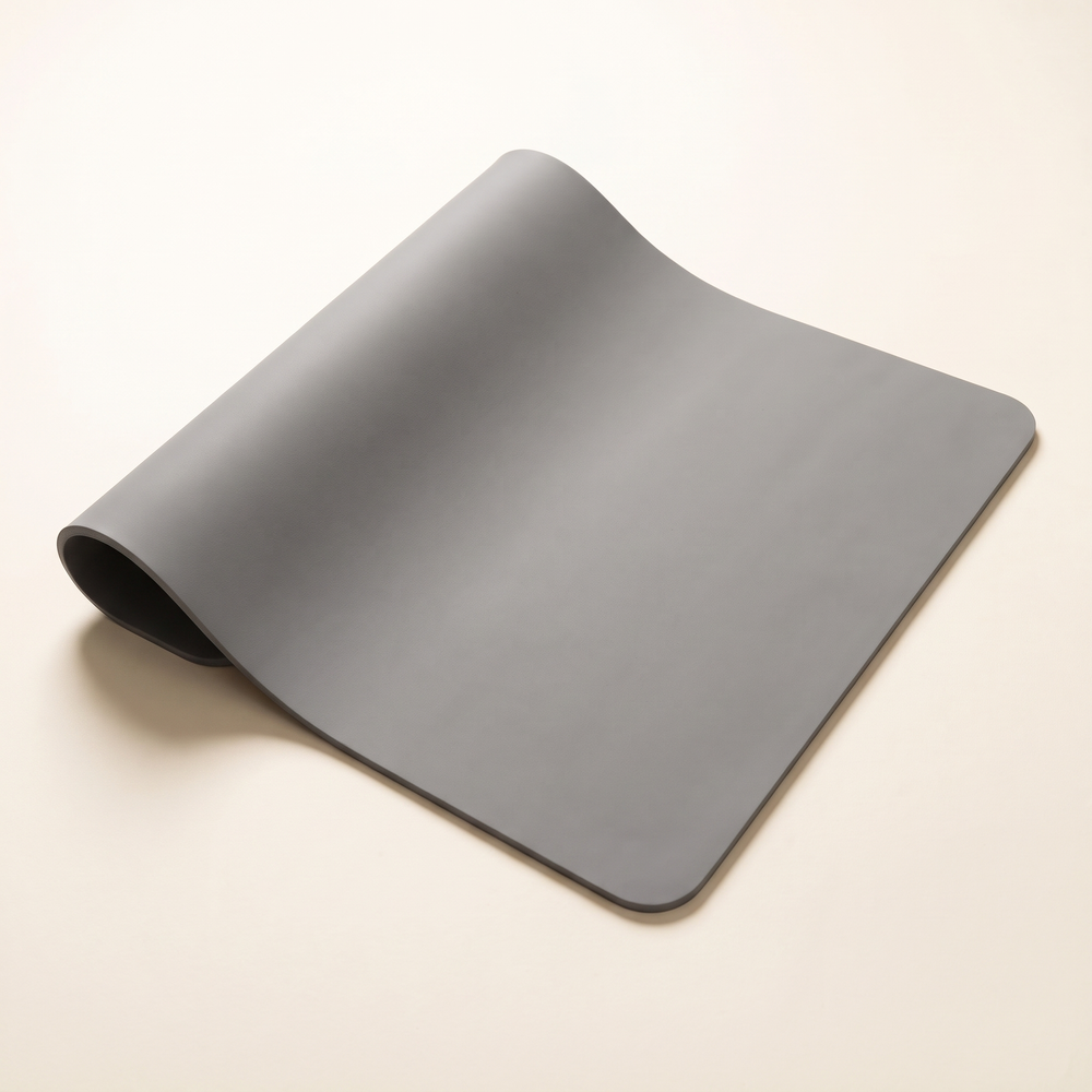 Soft Diatomaceous Earth Drying Mat, Quick-Dry Non-Slip Pad for Washing Machine Tops, Kitchen Counters and Coffee Stations, Grey, Black or Beige