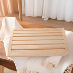 Slatted Wooden Sauna Backrest, product photo 2