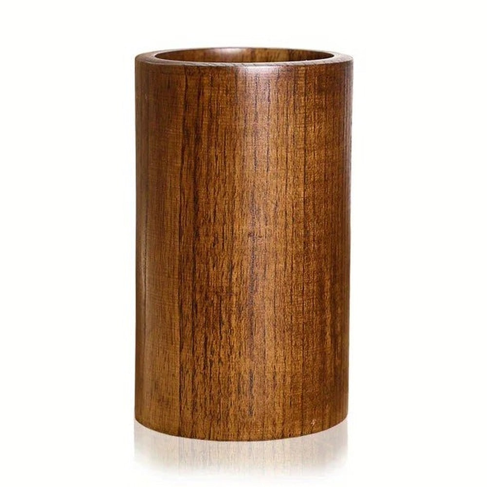 Wooden utensil holder, Large