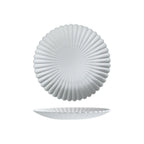 Chrysanthemum Ceramic Plate, Frosted Flower-Shaped Dessert and Serving Plate, Bowls and Plates in Four Sizes