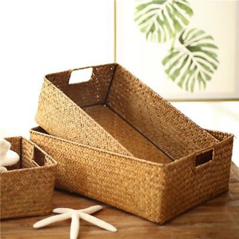 Woven Seagrass Basket, product photo 3