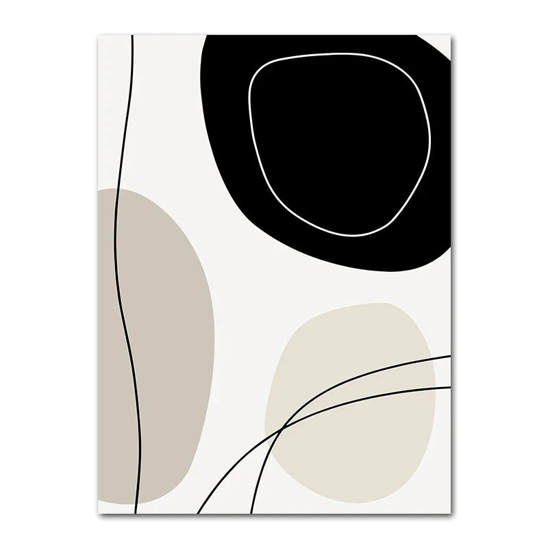 Boho Abstract Canvas Prints, product photo 1
