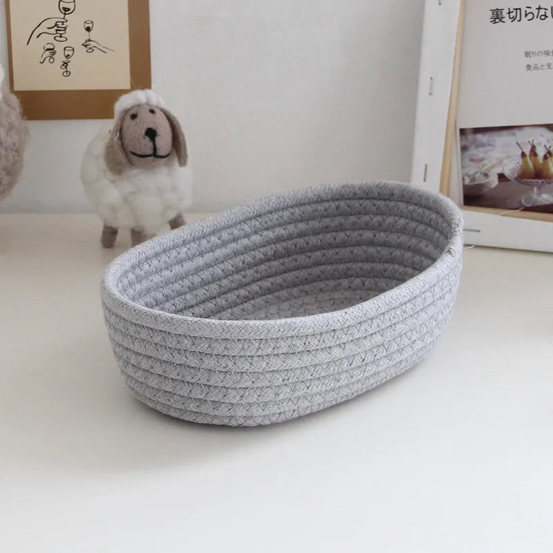 Cotton Rope Storage Basket, product photo 2