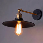 Industrial Iron Wall Lamp, product photo 3