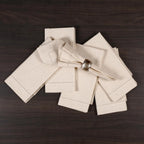 Hemstitched Linen Napkins Set of 6, product photo 3