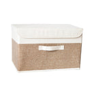Foldable Linen Storage Box with Lid, product photo 1