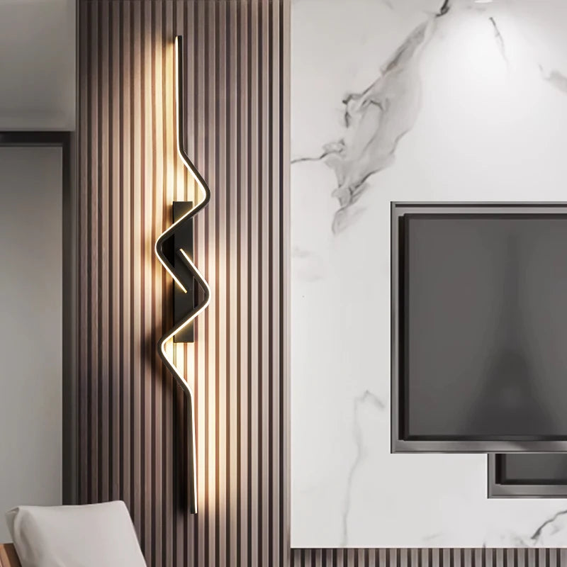 Modern Long LED Wall Light, product photo 2