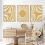 Design 11 alpine line landscape set of 3