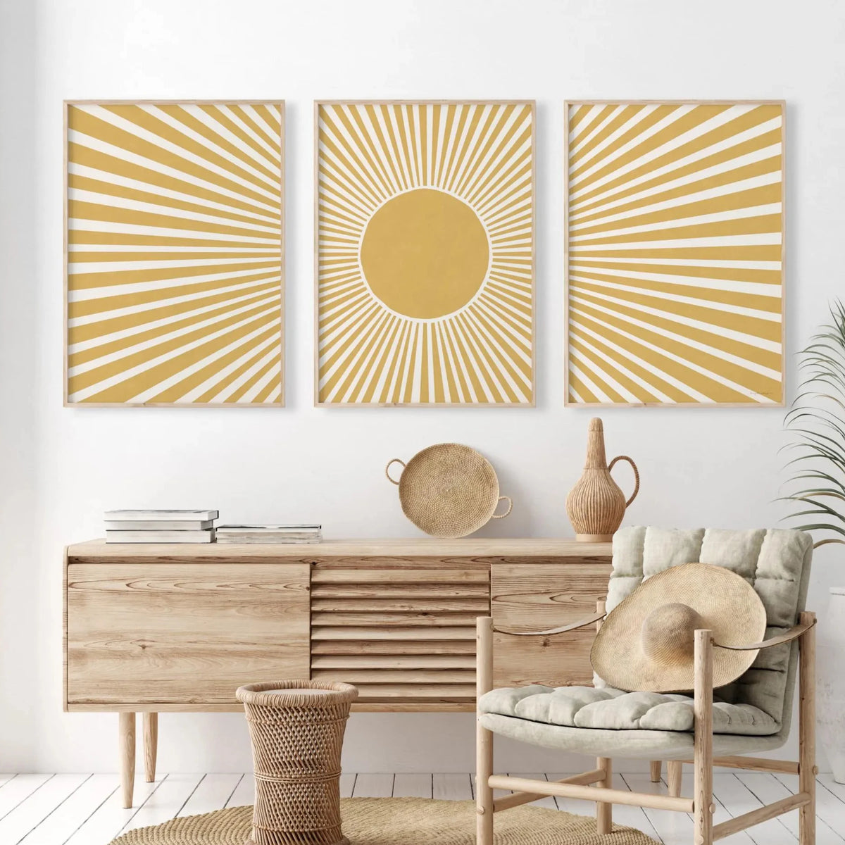 Design 11 alpine line landscape set of 3