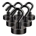 Magnetic Hooks Set of 6, product photo