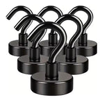 Magnetic Hooks Set of 6, product photo