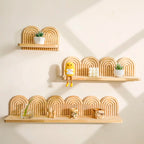 Boho Arched Wall Shelf, product photo 2
