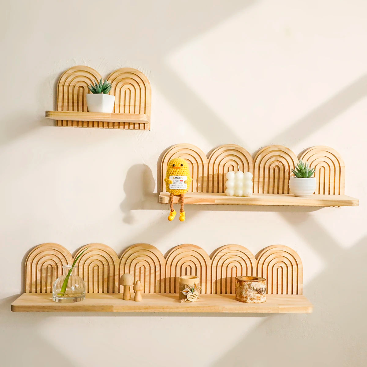 Boho Arched Wall Shelf, product photo 2