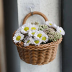 Wall Mounted Wicker Basket, product photo 4