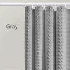 Waffle Weave Shower Curtain, product photo 4