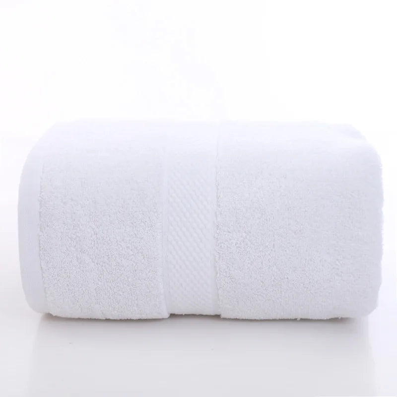 Cotton Hand Towels, Soft Absorbent Face and Hand Towels for Bathroom and Guest Bath, 34 x 75 cm, White, Blue or Dark Grey