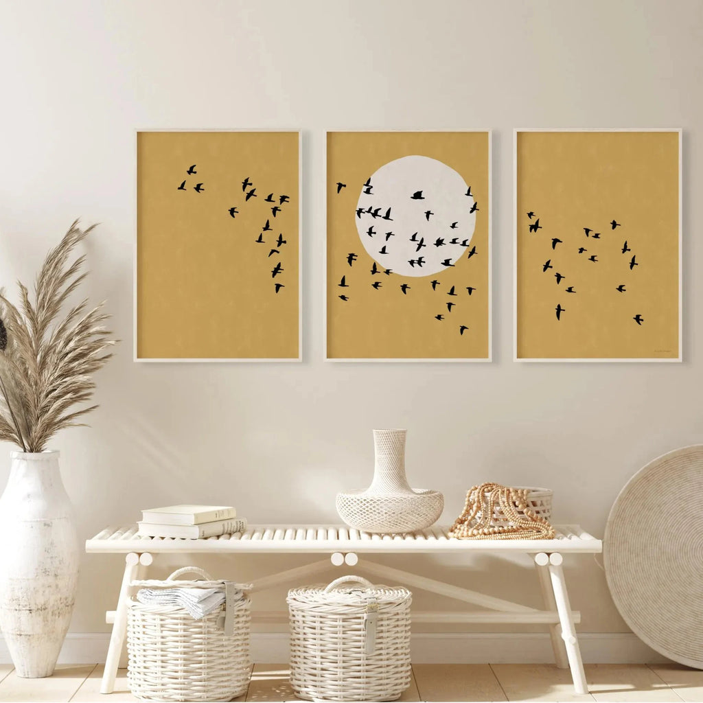 Design 10 alpine line landscape set of 3