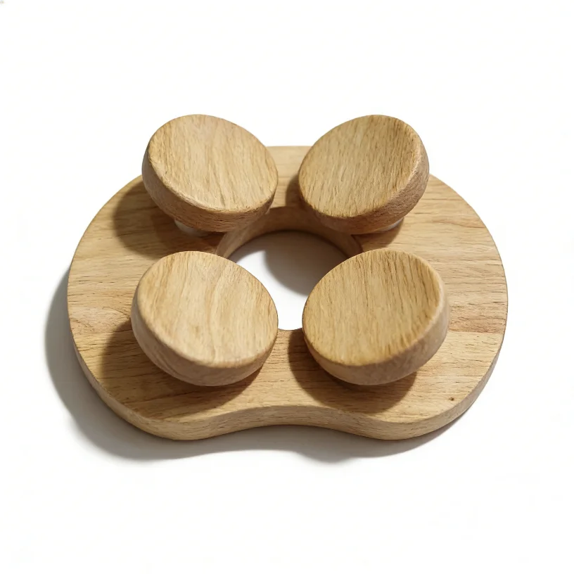 Adjustable Wooden Sauna Headrest, product photo 1
