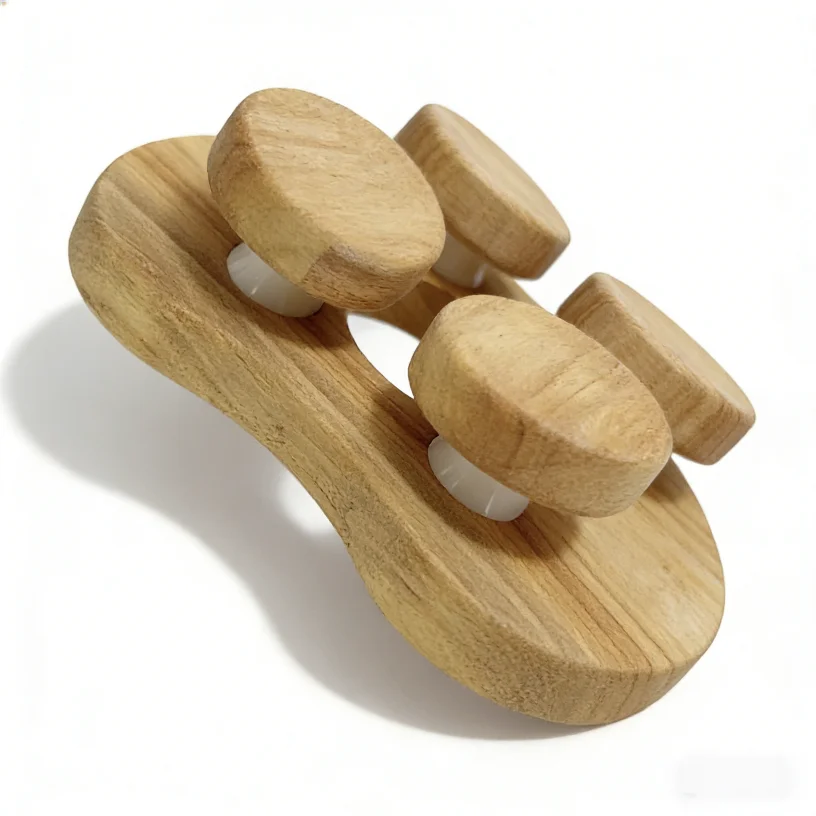 Adjustable Wooden Sauna Headrest, product photo 3