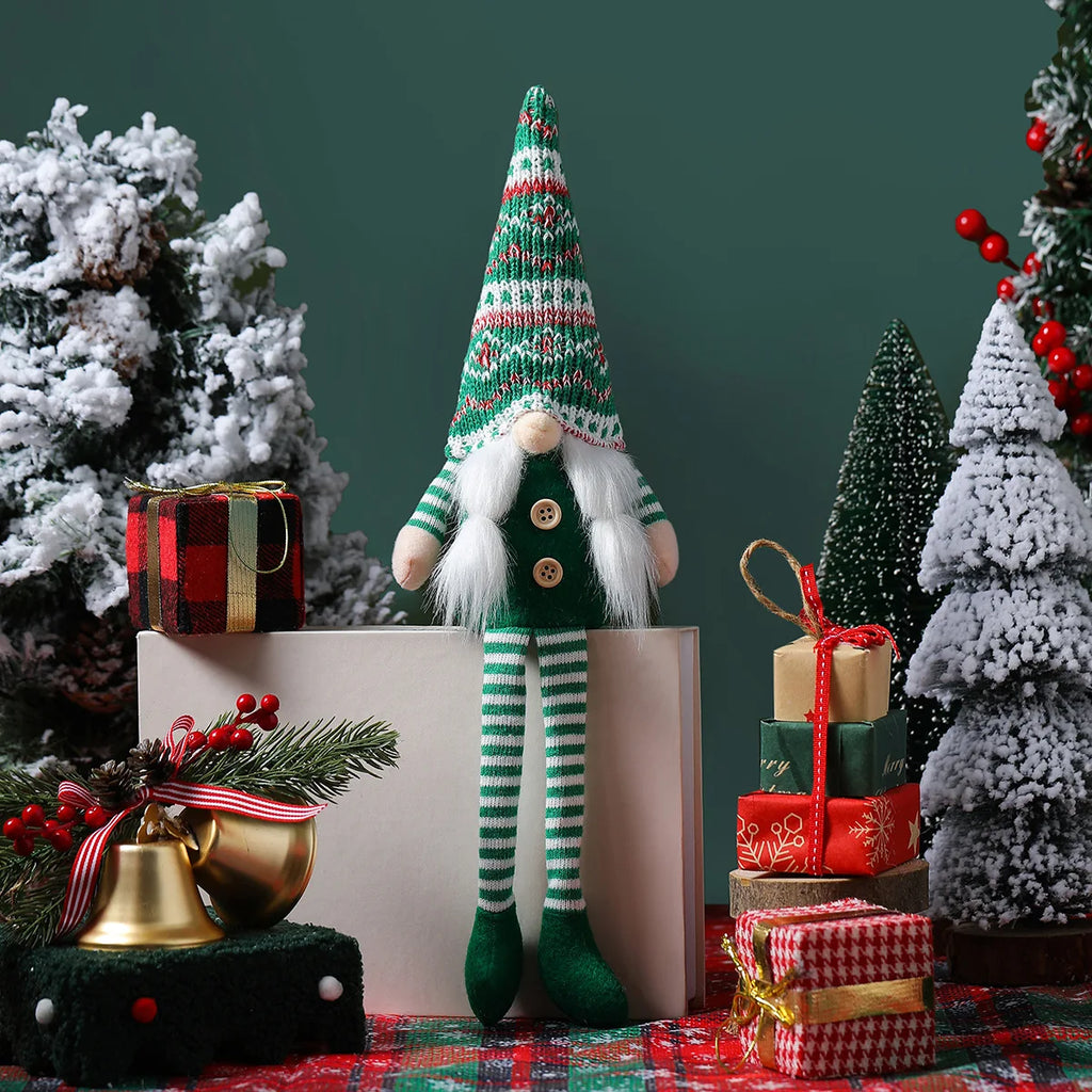 Knitted Christmas gnome