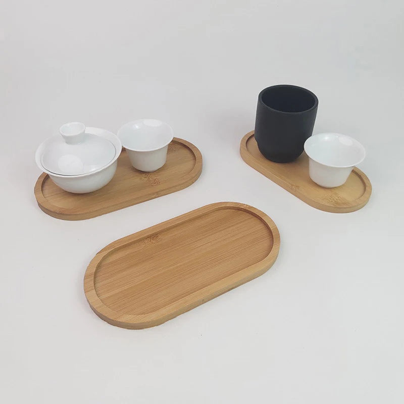 Oval Wooden Serving Platter, product photo 2