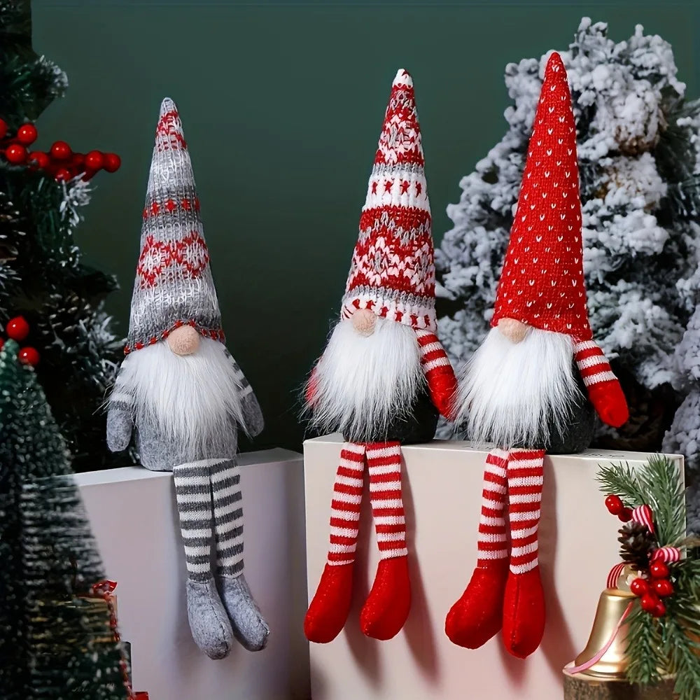 Knitted Christmas gnome