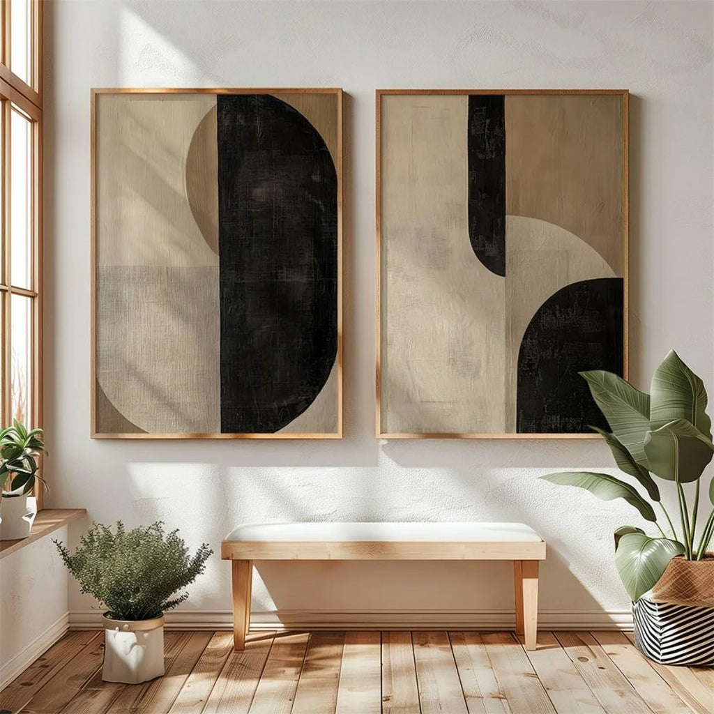 Design 07 wabi sabi diptych