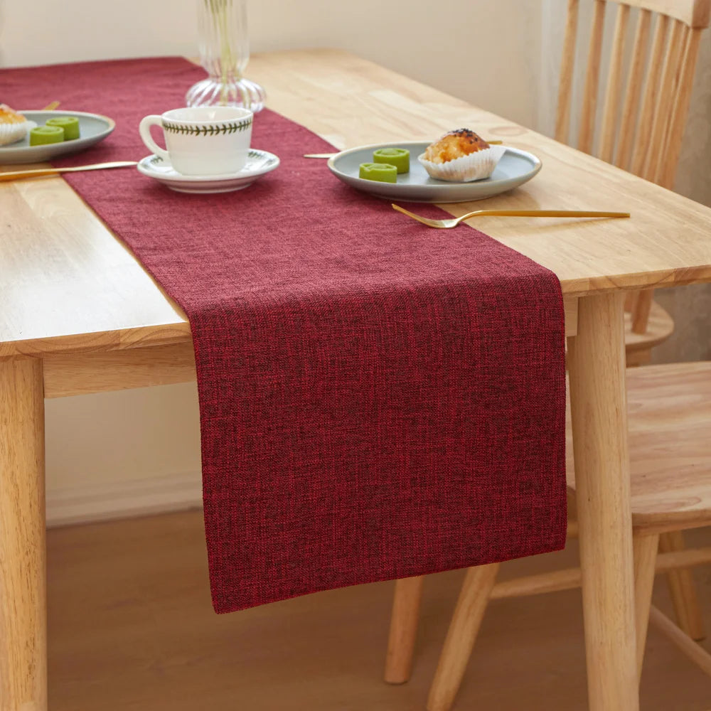 Faux Linen Table Runner, product photo 5