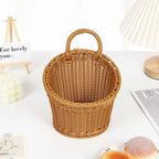 Wall Mounted Wicker Basket, product photo 3