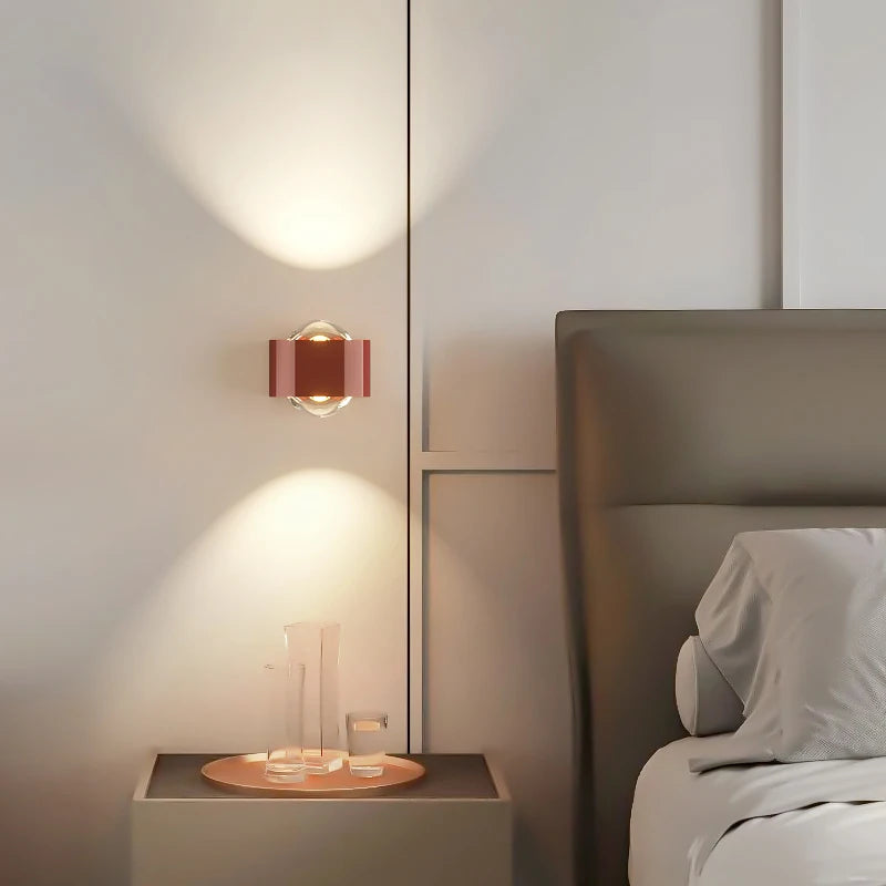 Round Cream Wall Lamp, product photo 3
