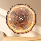 Wood Veneer Wall Clock, product photo 1