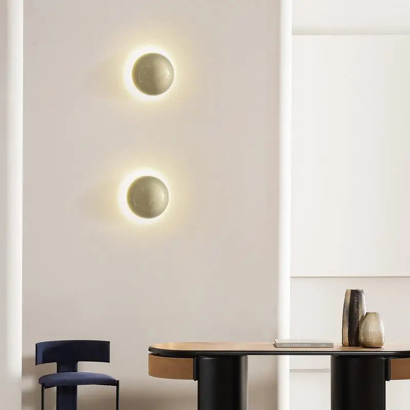 Glossy Sphere Wall Lamp, product photo 2