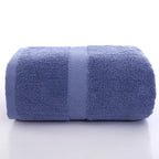 Cotton Hand Towels, Soft Absorbent Face and Hand Towels for Bathroom and Guest Bath, 34 x 75 cm, White, Blue or Dark Grey