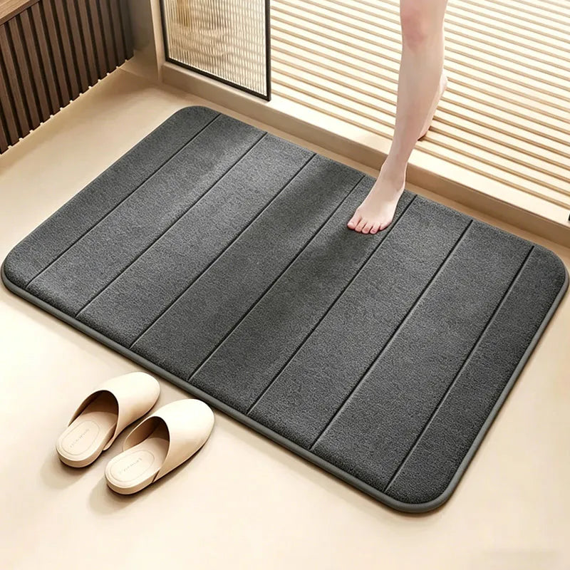 Soft Striped Bath Mat, product photo 1
