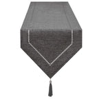 Linen Table Runner with Pointed Ends, product photo 1