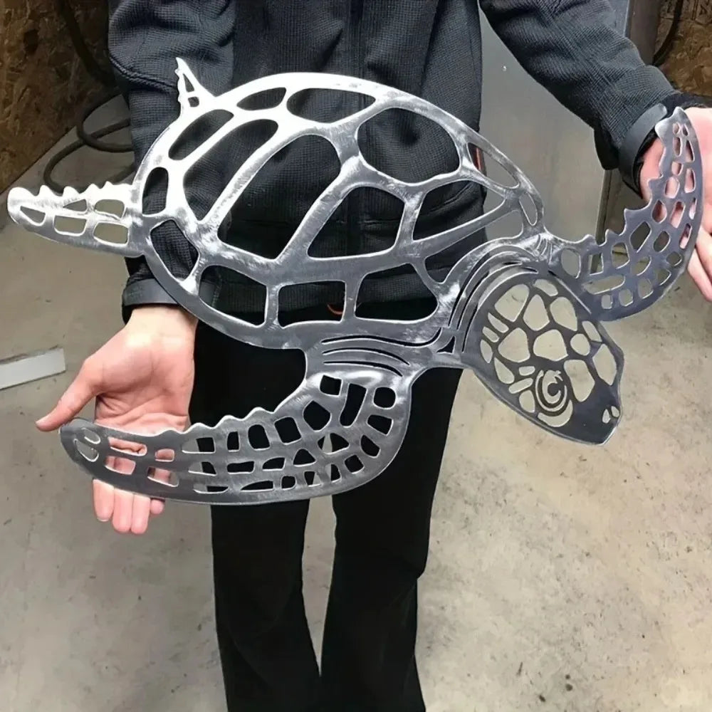 Sea Turtle Metal Wall Art, product photo 2