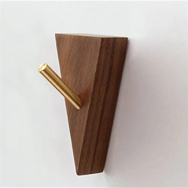 Triangle Wooden Wall Hooks, product photo 4