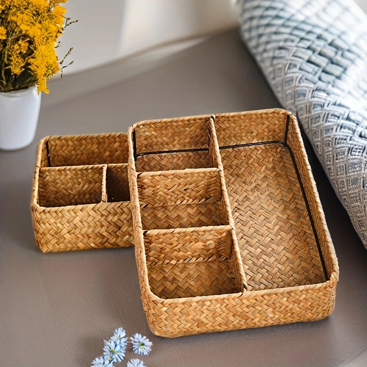 Seagrass Desk Basket, product photo 2