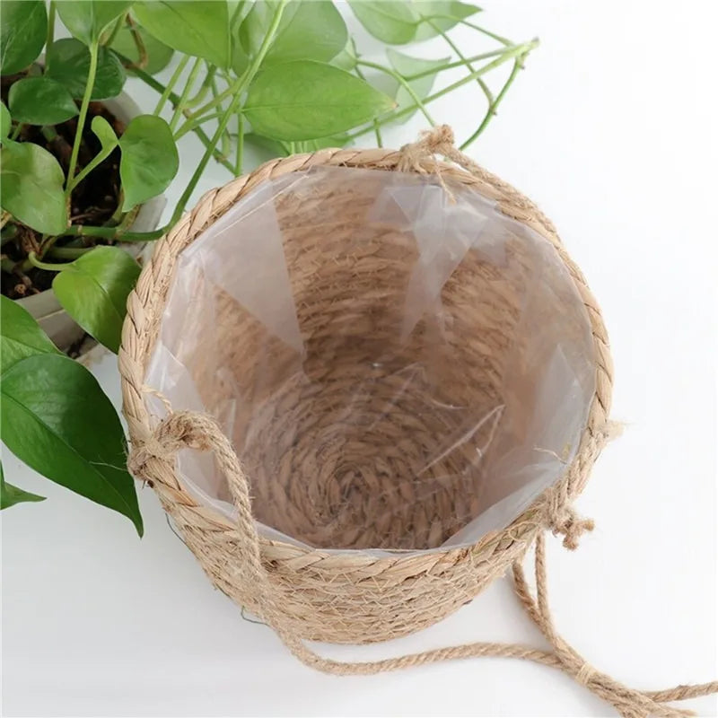 Hanging Jute Planter Basket, product photo 2