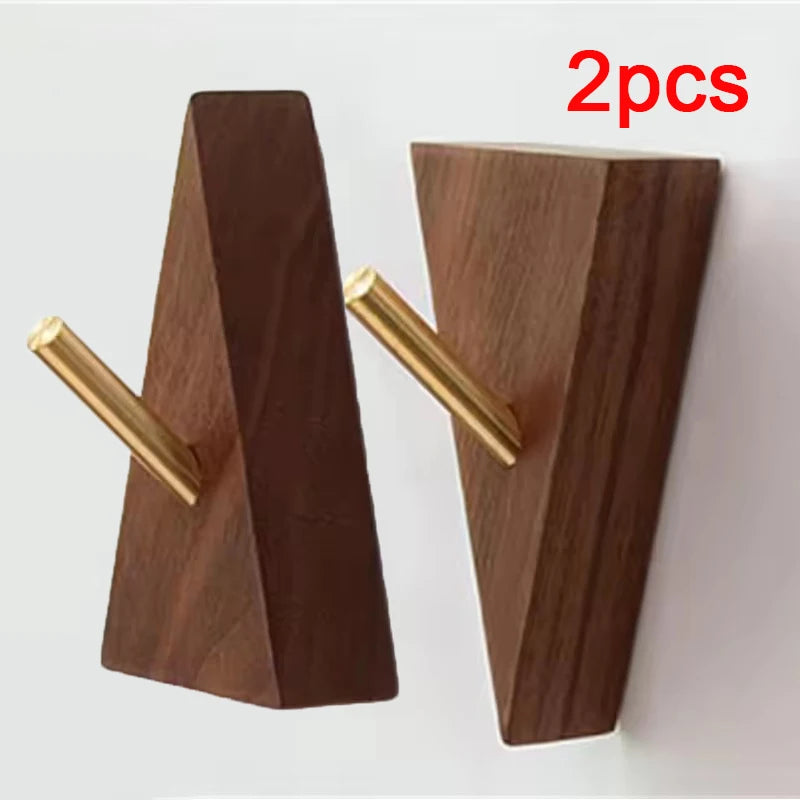 Triangle Wooden Wall Hooks, product photo 7