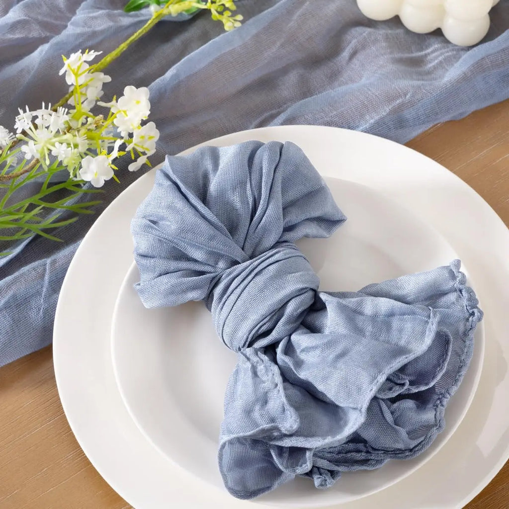 Cheesecloth napkins