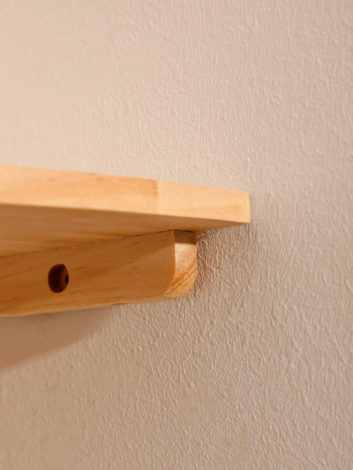 Round Wooden Corner Shelf, product photo 5