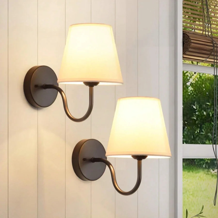 Fabric Shade Wall Lamp, product photo 5
