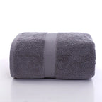 Cotton Hand Towels, Soft Absorbent Face and Hand Towels for Bathroom and Guest Bath, 34 x 75 cm, White, Blue or Dark Grey