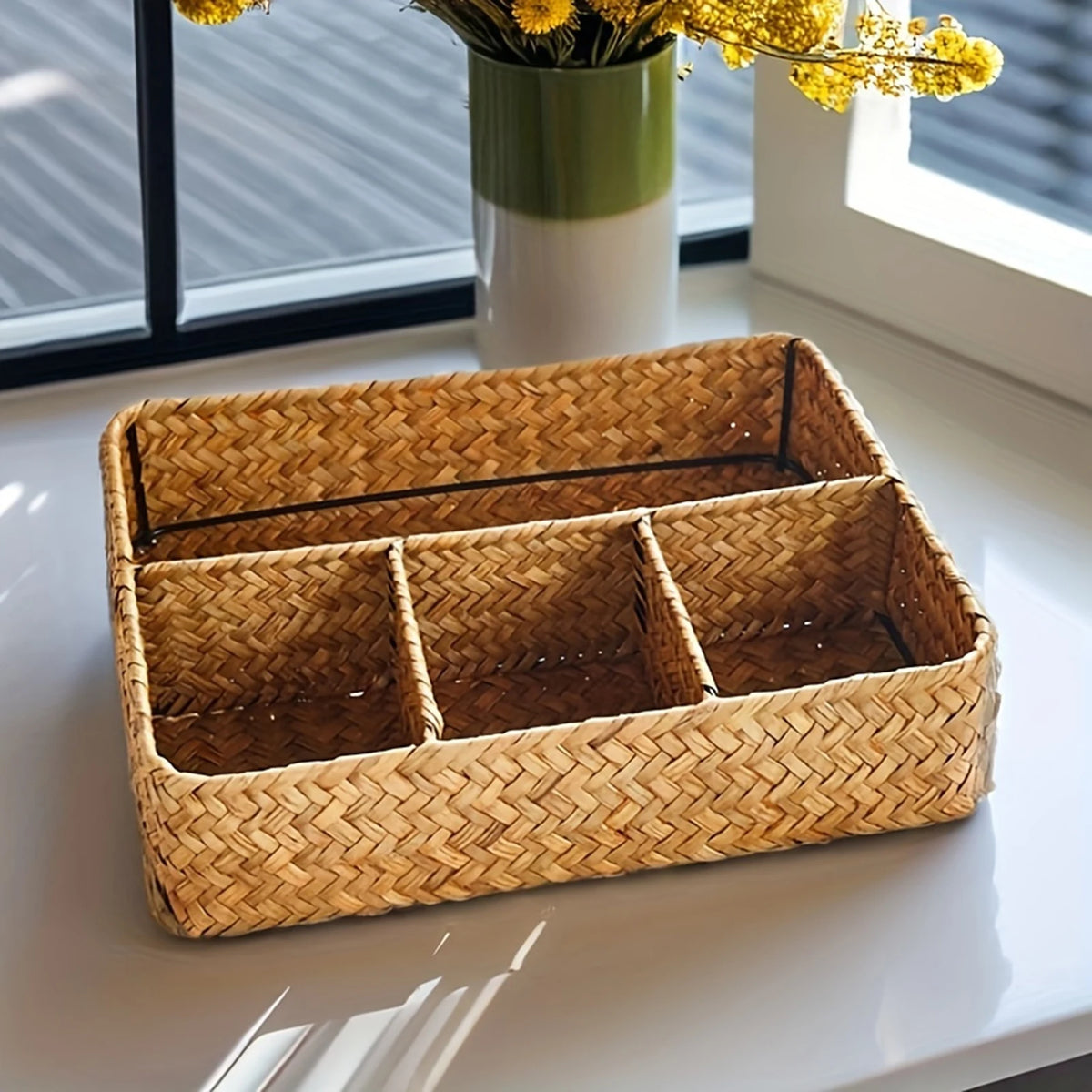 Seagrass Desk Basket, product photo 4