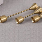 Gold Metal Candelabra, product photo 1