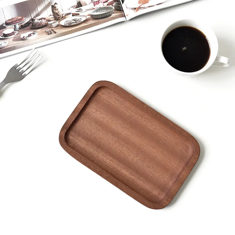 Walnut Wood Serving Tray, product photo 2