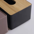 Bamboo Cover Tissue Box, product photo 3