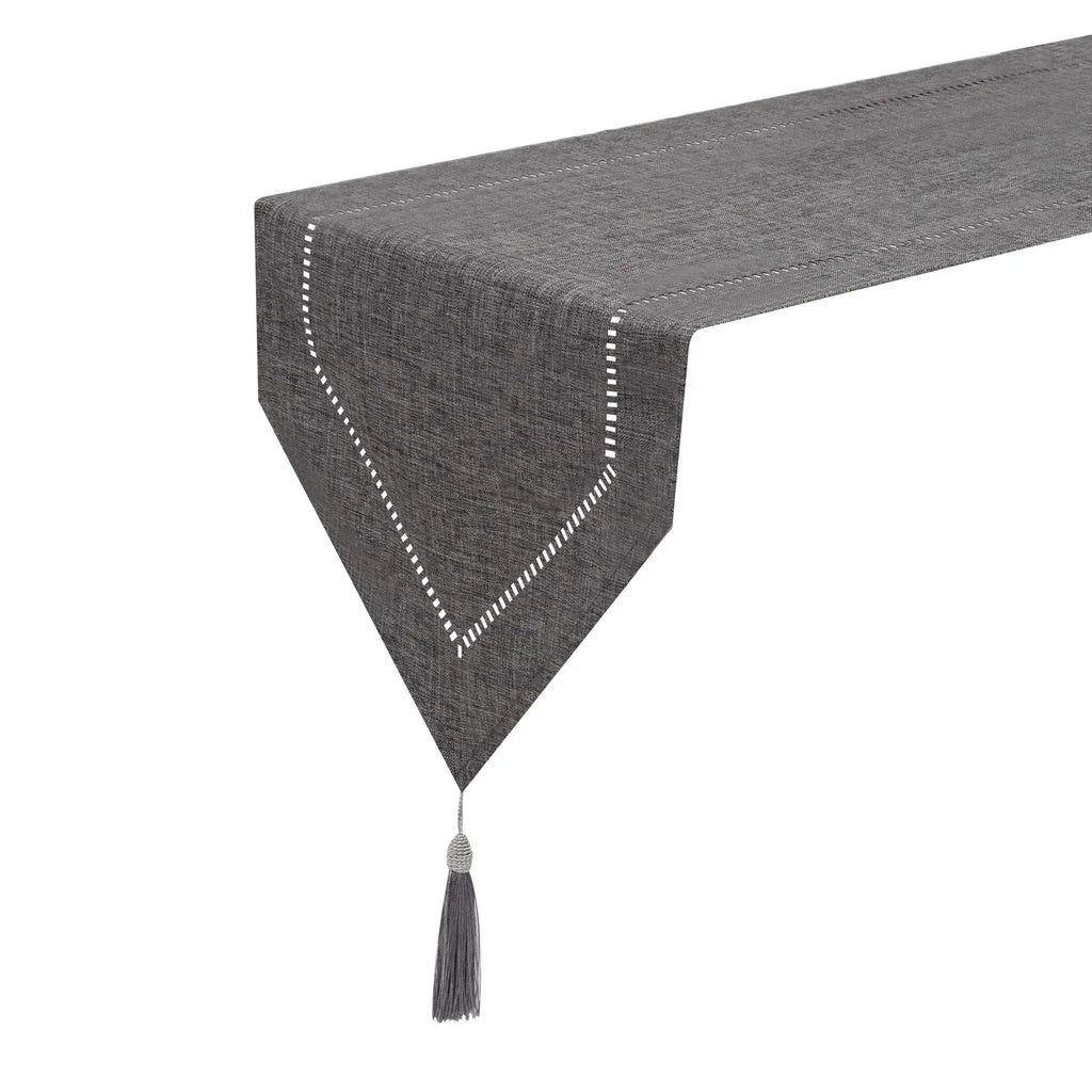Linen Table Runner with Pointed Ends, product photo 2